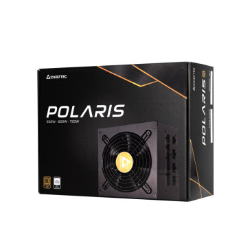 Chieftec Polaris PPS-650FC, ATX 2.4, 650W, 80 PLUS Gold, Black, PPS-650FC