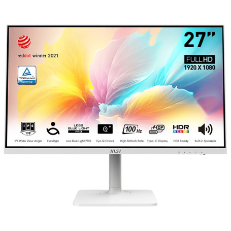 27" MSI FHD Modern MD2712PW, белый