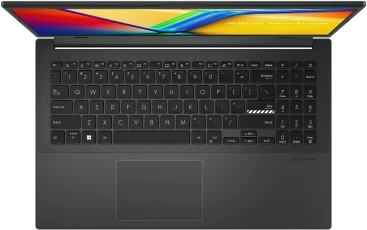 Ноутбук Asus Vivobook Go 15 E1504FA-BQ664 Ryzen 5 7520U 16Gb SSD512Gb AMD Radeon 610M 15.6" IPS FHD (1920x1080) без ОС black WiFi BT Cam (90NB0ZR2-M012Z0)