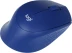 Logitech M330 Silent Plus, беспроводная, 1000dpi, синий