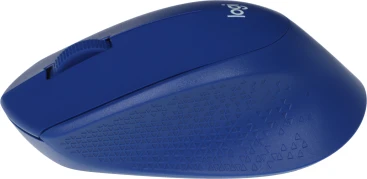 Logitech M330 Silent Plus, беспроводная, 1000dpi, синий