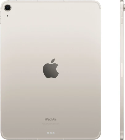 Планшет Apple iPad Air 2024 A2903 M2 2.99 8C RAM8Gb ROM256Gb 11" IPS 2360x1640 5G eSIM iOS сияющая звезда 12Mpix 12Mpix BT WiFi 9hr