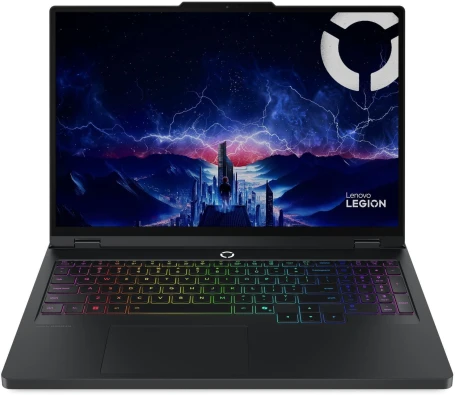 Ноутбук Lenovo Legion Pro 5 16IAX10 Core Ultra 7 255HX 32Gb SSD1Tb NVIDIA GeForce RTX 5070 8Gb 16" OLED WQXGA (2560x1600) без ОС black WiFi BT Cam (83F3000XRK)