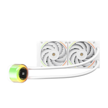 1STPLAYER CC 240 ARGB, LGA1700/1200/115X/AM5/AM4, White