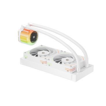 1STPLAYER CC 240 ARGB, LGA1700/1200/115X/AM5/AM4, White