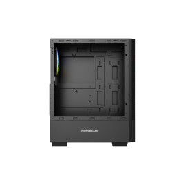 Powercase Mistral AY3B ARGB, ATX, 3x120mm ARGB, Black, CMAYB-A3