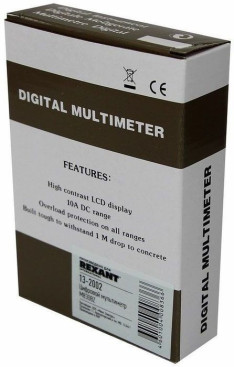 Мультиметр Mastech M830BZ цифровой черный (13-2002)