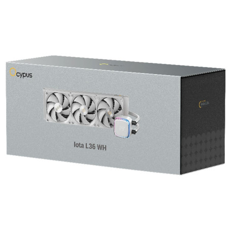 Ocypus Iota L36 WH ARGB, LGA1700/1200/115X/AM5/AM4, Iota-L36-WH3ANWNN00X-GL, белый