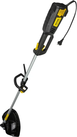 Триммер электрический Huter GET-LS45 1500Вт разбор.штан. реж.эл.:леска/нож