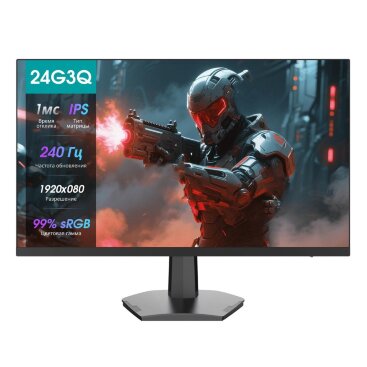 24" Hisense FHD 24G3Q, черный