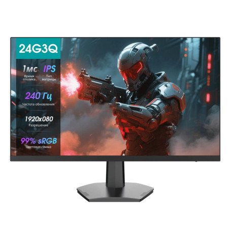 24" Hisense FHD 24G3Q, черный