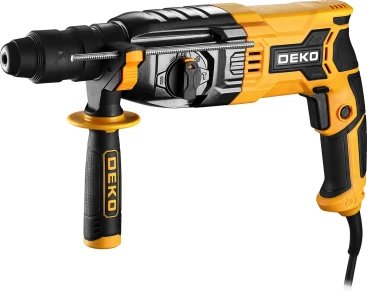 Перфоратор Deko DKH1250W патрон:SDS-plus уд.:3.2Дж 1250Вт (кейс в комплекте)
