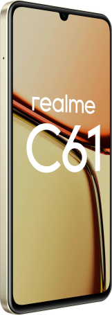 realme C61 8/128 ГБ блестящий золотой