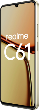realme C61 8/128 ГБ блестящий золотой