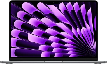 Ноутбук Apple MacBook Air A3113 M3 8 core 8Gb SSD512Gb/10 core GPU 13.6" Liquid Retina (2560x1664) macOS grey space WiFi BT Cam (MRXP3LL/A)