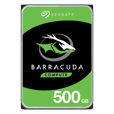 Seagate BarraCuda 3.5" 500GB SATA 6Gb/s 7200rpm 32MB ST500DM009
