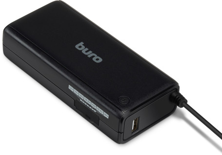 Блок питания Buro BUM-1130M90 ручной 90W 12V-20V 11-коннект. 3.75A 1A от бытовой электросети LED индикатор