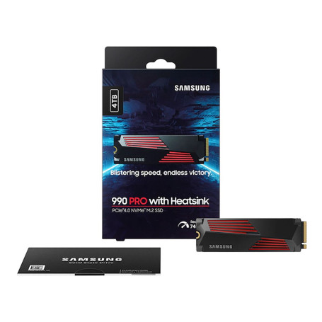 Samsung 990 PRO 4TB M.2 2280 PCIe Gen4x4 MZ-V9P4T0CW