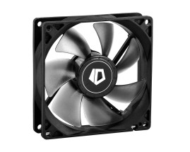 Вентилятор ID-COOLING NO-9225-SD 92x92x25мм (150шт./кор, 3pin, черный, 1500об/мин) BOX