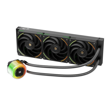 1STPLAYER CC 360 ARGB, LGA1700/1200/115X/AM5/AM4, Black