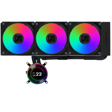 Lian Li HydroShift II LCD-C 360R, LGA1700/1200/115X/AM5/AM4, Black