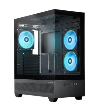 CHIEFTEC VISTA GT-01B-OP, ATX, Aquarium, 3x120mm ARGB, Black