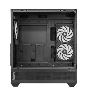 CHIEFTEC VISTA GT-01B-OP, ATX, Aquarium, 3x120mm ARGB, Black