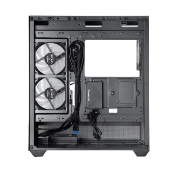 CHIEFTEC VISTA GT-01B-OP, ATX, Aquarium, 3x120mm ARGB, Black
