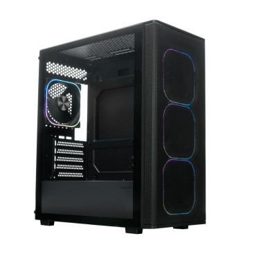 XASTRA A300M 4ARGB-C6, mATX, 4x120mm ARGB, Black, A300M-4FG12A-C6