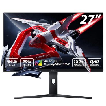 27" Xiaomi QHD Mini LED Gaming Monitor G Pro 27i, черный/белый