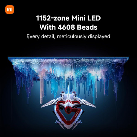 27" Xiaomi QHD Mini LED Gaming Monitor G Pro 27i, черный/белый