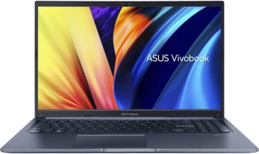 Ноутбук Asus Vivobook 15 M1502YA-BQ579 Ryzen 7 5825U 16Gb SSD512Gb AMD Radeon Graphics 15.6" IPS FHD (1920x1080) без ОС blue WiFi BT Cam (90NB0X21-M00VR0)