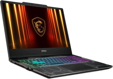 Ноутбук MSI Cyborg 15 B2RWFKG-024XRU Core 7 240H 16Gb SSD1Tb NVIDIA GeForce RTX 5060 8Gb 15.6" IPS FHD (1920x1080) FreeDOS black WiFi BT Cam (9S7-15Q342-024)