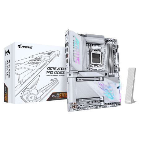Gigabyte X870E AORUS PRO X3D ICE socket AM5