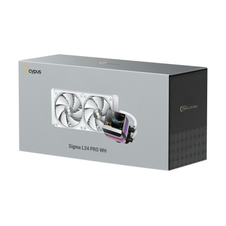 Ocypus Sigma L24 PRO WH, LGA1700/1200/115X/AM5/AM4, Sigma-L24-WH2ANWL00P-GL, белый
