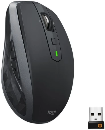 Logitech MX Anywhere 2S, беспроводная, 4000dpi, графитовый