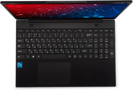 Ноутбук IRU Калибр 15TLG Core i3 1115G4 8Gb SSD256Gb Intel UHD Graphics 15.6" IPS FHD (1920x1080) Windows 11 black WiFi BT Cam 4000mAh (1911352)