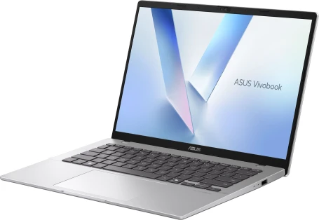 Ноутбук Asus VivoBook 14 M1407KA-LY028 Ryzen AI 5 340 16Gb SSD512Gb AMD Radeon 840M 14" IPS WUXGA (1920x1200) без ОС silver WiFi BT Cam (90NB15H3-M000X0)