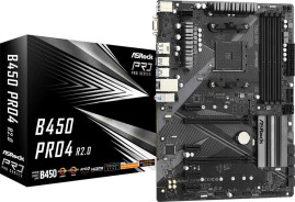 ASRock B450 PRO4 R2.0, socket AM4