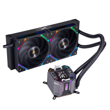 1STPLAYER X-240E ARGB, LGA1700/1200/115X/AM5/AM4, Black