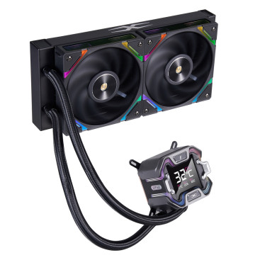 1STPLAYER X-240E ARGB, LGA1700/1200/115X/AM5/AM4, Black