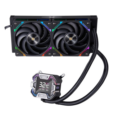 1STPLAYER X-240E ARGB, LGA1700/1200/115X/AM5/AM4, Black