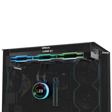 Lian Li HydroShift II LCD-C 360TL, LGA1700/1200/115X/AM5/AM4, Black