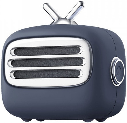 Devia Портативная колонка Mini TV, синий УЦЕНКА