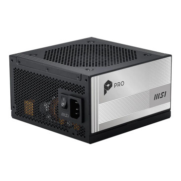 MSI PRO A850PL PCIE5, 850W, 80 PLUS Platinum, MS-7ZPLY, черный