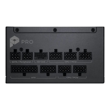 MSI PRO A850PL PCIE5, 850W, 80 PLUS Platinum, MS-7ZPLY, черный