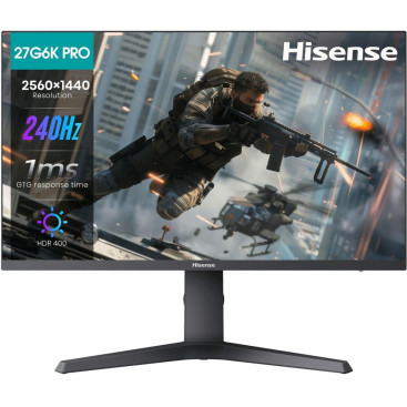 27" Hisense QHD 27G6K-Pro, черный