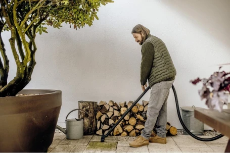Строительный пылесос Karcher WD 3 V-17/4/20 1000Вт (уборка: сухая/сбор воды/выдув) желтый