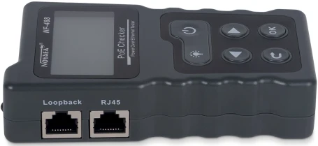Тестер кабельный Cabeus HT-488-PoE черный