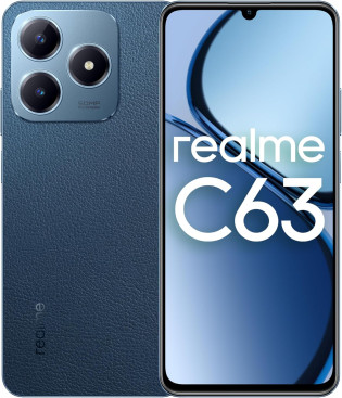 realme C63 8/256 ГБ кожаный синий